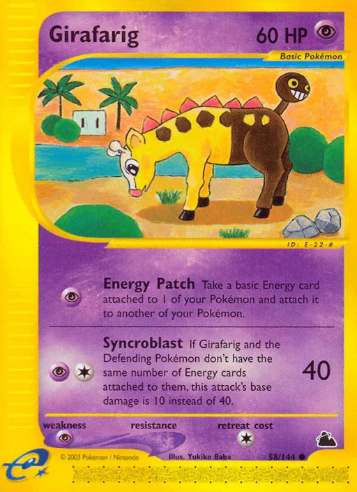 Girafarig (58/144) [Skyridge] - for just $4.85! 