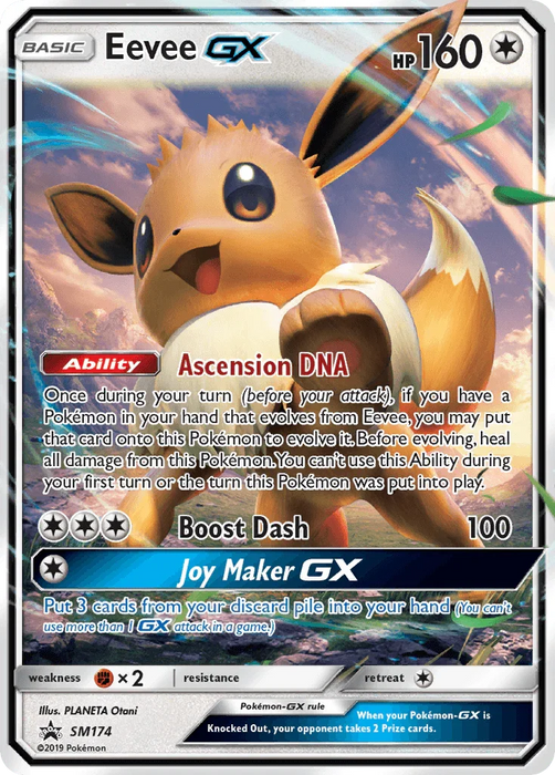 Eevee GX (SM174) [Sun & Moon: Black Star Promos] - for just $15! 