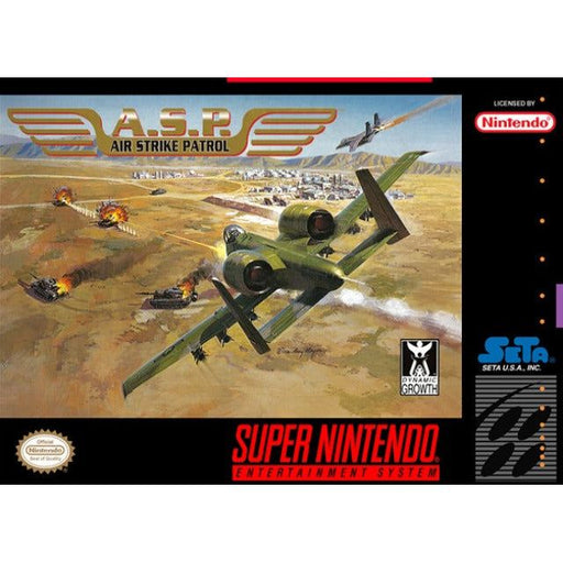 A.S.P. Air Strike Patrol (Super Nintendo) - Premium Video Games - Just $0! Shop now at Retro Gaming of Denver
