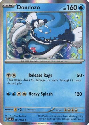 Dondozo (Line Holo) 061/198 - Miscellaneous Cards & Products Holofoil - for just $0.75! 