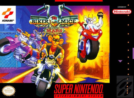 Biker Mice From Mars (Super Nintendo) - for just $0! 
