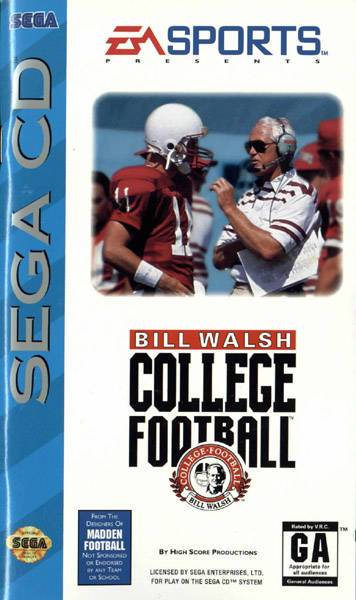 Bill Walsh College Football (Sega CD) - for just $0! 
