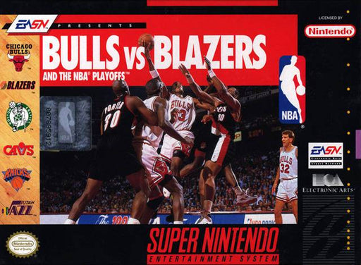 Bulls Vs Blazers and the NBA Playoffs (Super Nintendo) - for just $0! 