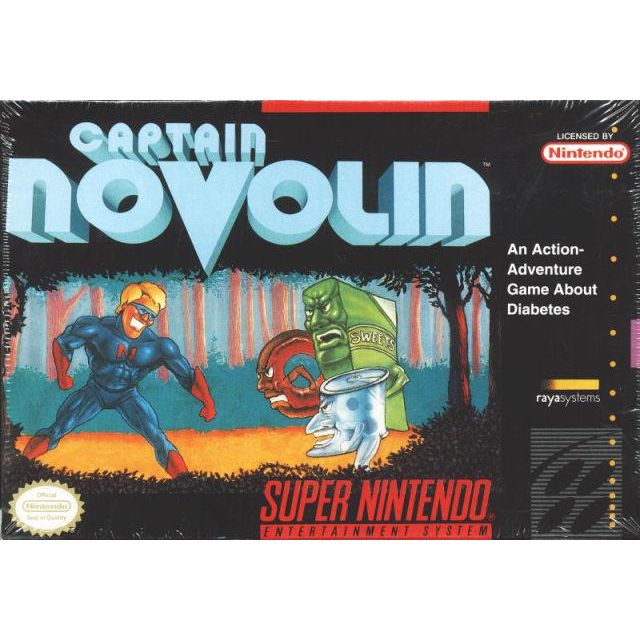 Captain Novolin (Super Nintendo) - Just $0! Shop now at Retro Gaming of Denver