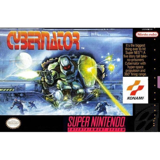 Cybernator (Super Nintendo) - Just $0! Shop now at Retro Gaming of Denver