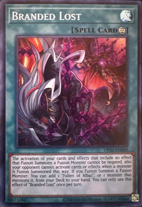 Branded Lost [OP22-EN009] Super Rare - for just $0.10! 