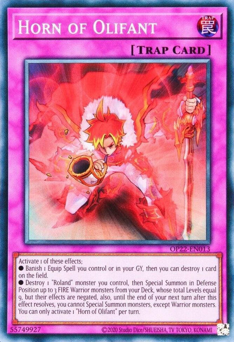 Horn of Olifant [OP22-EN013] Super Rare - for just $0.10! 