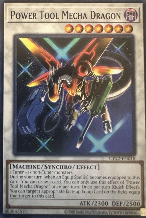 Power Tool Mecha Dragon [OP22-EN018] Common - for just $0.10! 
