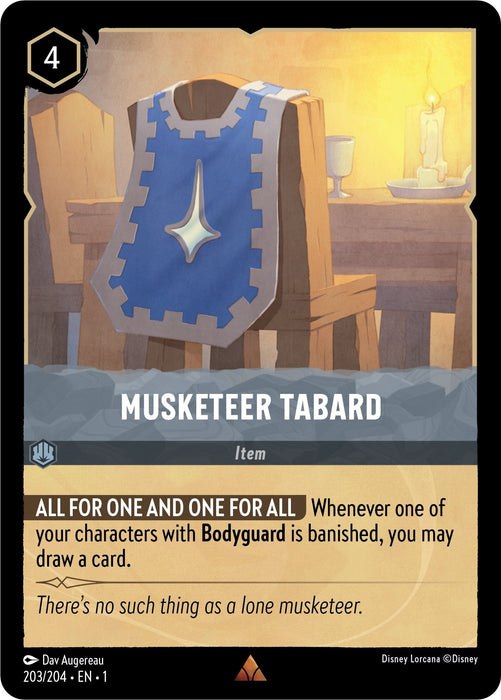 Musketeer Tabard (203/204) - The First Chapter - for just $0.06! 