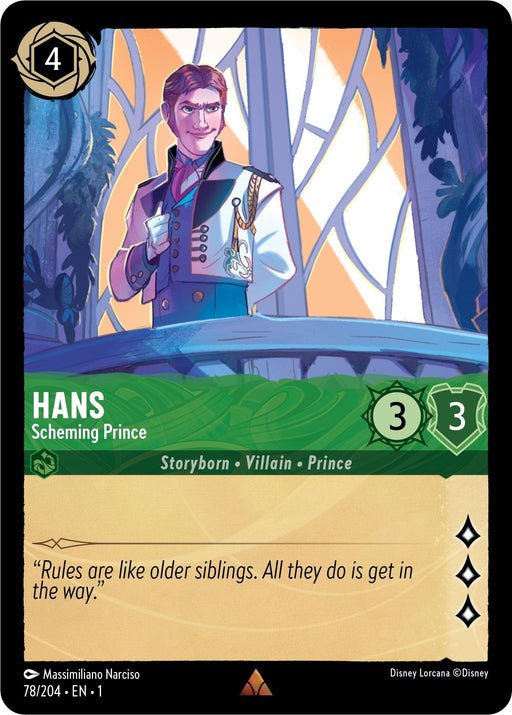 Hans - Scheming Prince (78/204) - The First Chapter - for just $0.06! 
