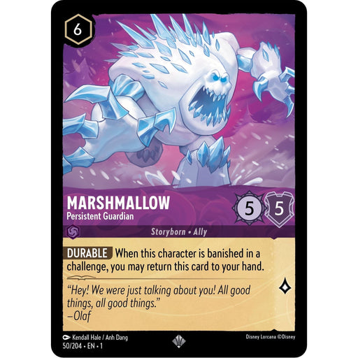 Marshmallow - Persistent Guardian (50/204) [The First Chapter] - Just $0.05! Shop now at Retro Gaming of Denver