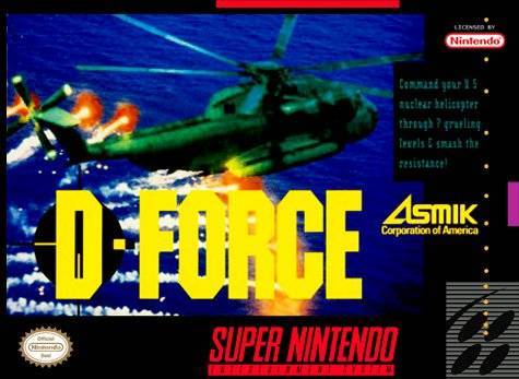 D-Force (Super Nintendo) - for just $0! 
