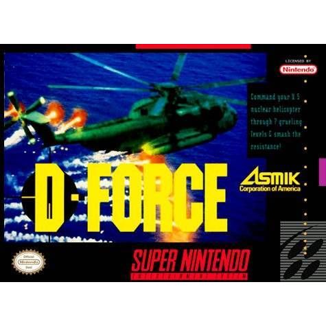 D-Force (Super Nintendo) - Just $0! Shop now at Retro Gaming of Denver