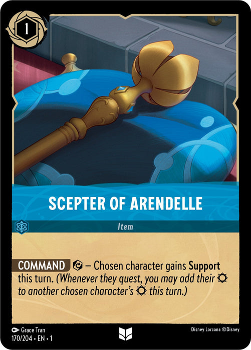 Scepter of Arendelle (170/204) - The First Chapter - for just $0.03! 