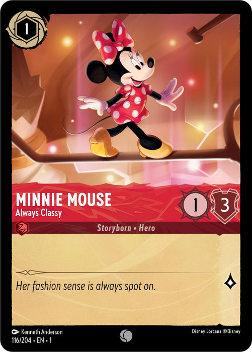 Minnie Mouse - Always Classy (116/204) - The First Chapter - for just $0.03! 