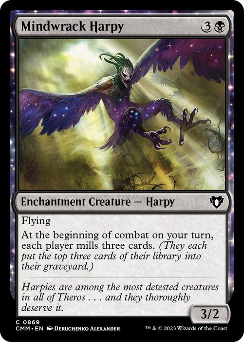 Mindwrack Harpy [Commander Masters] - Just $0.10! Shop now at Retro Gaming of Denver