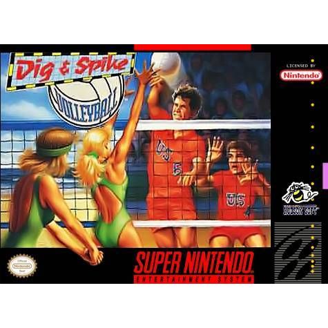 Dig and Spike Volleyball (Super Nintendo) - Just $0! Shop now at Retro Gaming of Denver