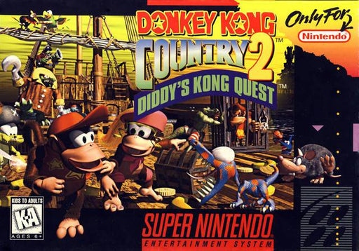 Donkey Kong Country 2 W/ Strategy Guide (Super Nintendo) - for just $0! 