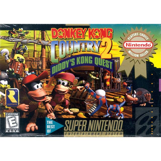 Donkey Kong Country 2: Diddy Kong's Quest (Player's Choice) (Super Nintendo) - Premium Video Games - Just $0! Shop now at Retro Gaming of Denver