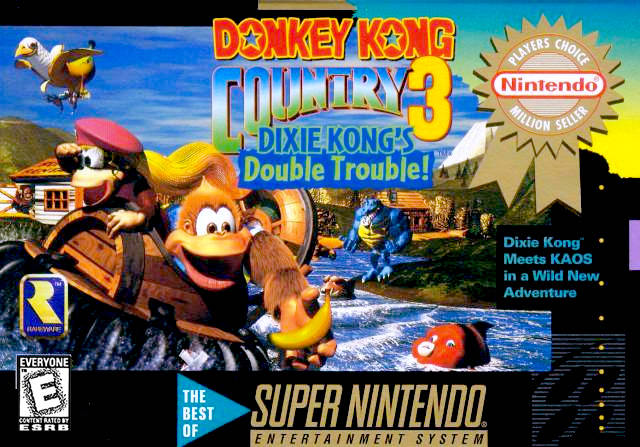 Donkey Kong Country 3: Dixie Kong's Double Trouble (Player's Choice) (Super Nintendo) - for just $0! 