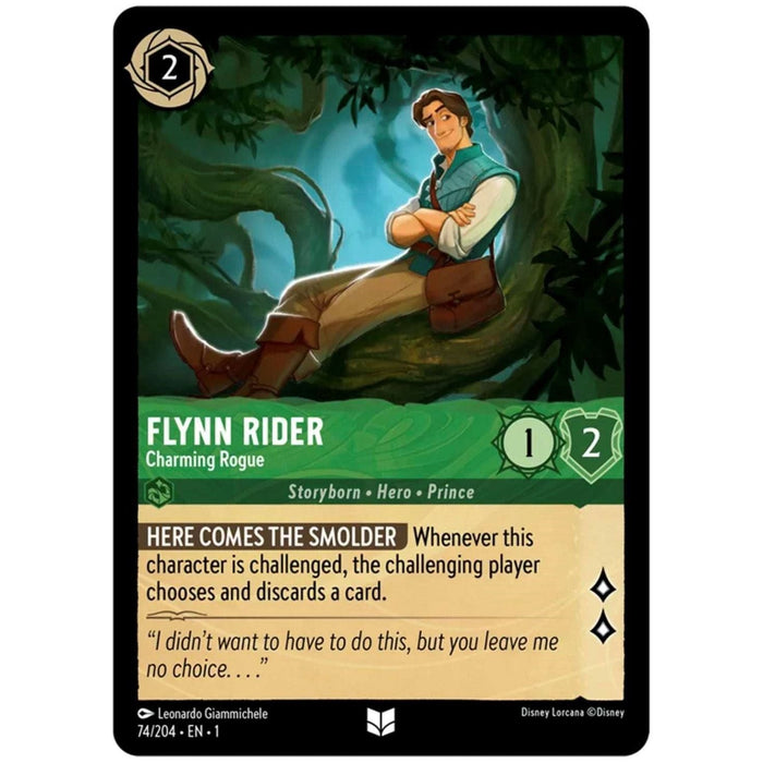 Flynn Rider - Charming Rogue (74/204) [The First Chapter] - Just $0.20! Shop now at Retro Gaming of Denver