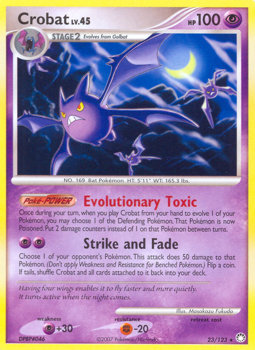 Crobat (23/123) [Diamond & Pearl: Mysterious Treasures] - Just $0.70! Shop now at Retro Gaming of Denver