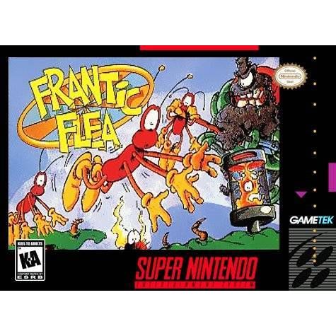 Frantic Flea (Super Nintendo) - Just $0! Shop now at Retro Gaming of Denver