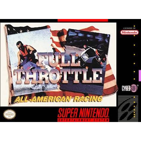 Full Throttle Racing (Super Nintendo) - Premium Video Games - Just $0! Shop now at Retro Gaming of Denver