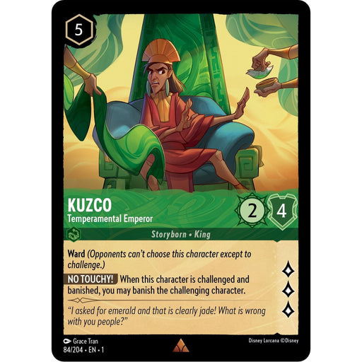 Kuzco - Temperamental Emperor (84/204) [The First Chapter] - Just $0.35! Shop now at Retro Gaming of Denver