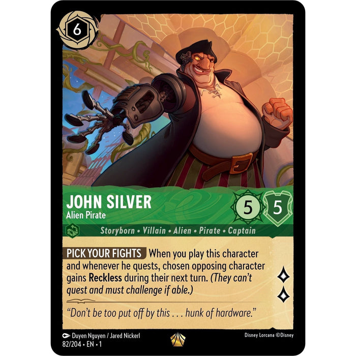 John Silver - Alien Pirate (82/204) [The First Chapter] - Just $0.55! Shop now at Retro Gaming of Denver