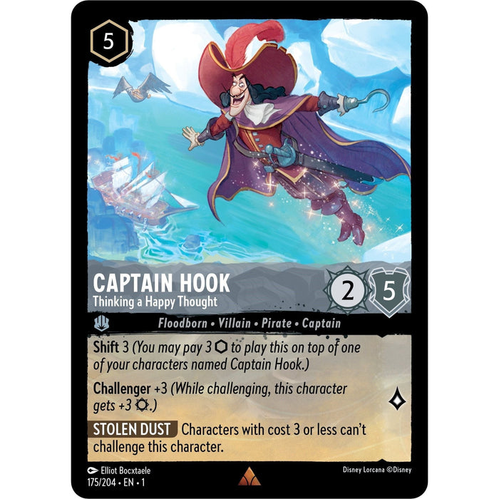 Captain Hook - Thinking a Happy Thought (175/204) [The First Chapter] - Just $0.15! Shop now at Retro Gaming of Denver