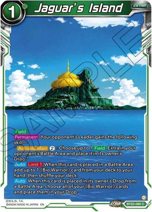 Jaguar's Island (BT22-080) [Critical Blow] - for just $0.10! 