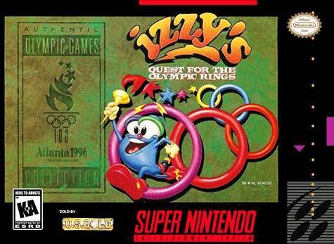 Izzy's Quest for the Olympic Rings (Super Nintendo) - for just $0! 