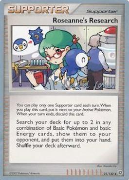 Roseanne's Research (125/132) (Stallgon - David Cohen) [World Championships 2009] - for just $0.40! 
