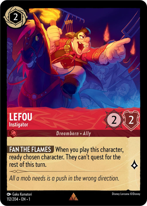 Lefou - Instigator (112/204) - The First Chapter - for just $0.05! 