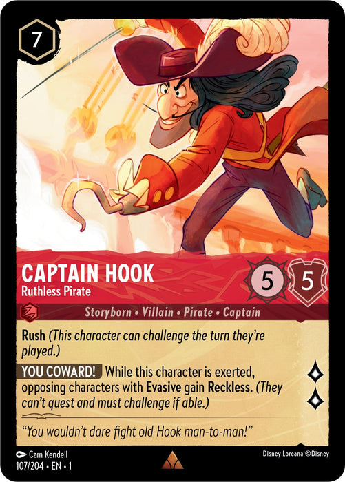 Captain Hook - Ruthless Pirate (107/204) - The First Chapter - for just $0.06! 
