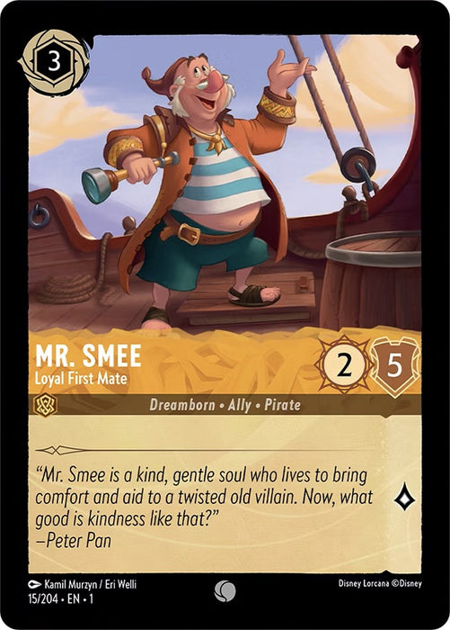 Mr. Smee - Loyal First Mate (15/204) - The First Chapter - for just $0.03! 