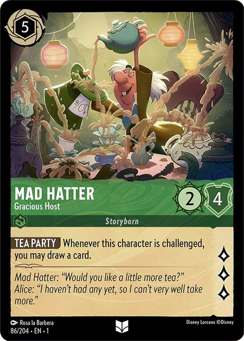 Mad Hatter - Gracious Host (86/204) - The First Chapter - for just $0.03! 