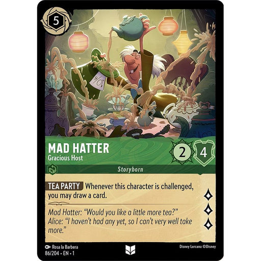 Mad Hatter - Gracious Host (86/204) [The First Chapter] - Just $0.10! Shop now at Retro Gaming of Denver