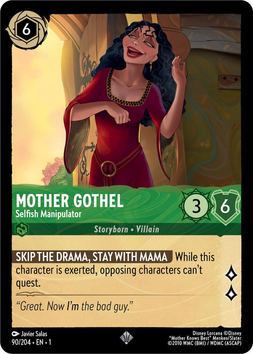 Mother Gothel - Selfish Manipulator (90/204) - The First Chapter - for just $0.09! 