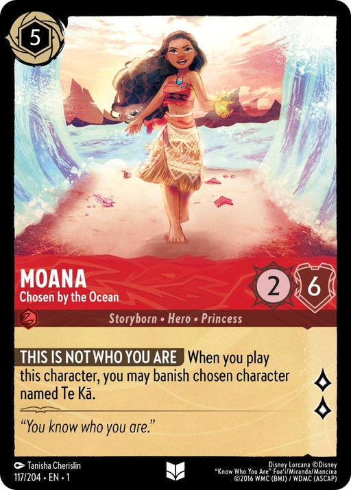 Moana - Chosen by the Ocean (117/204) - The First Chapter - for just $0.03! 