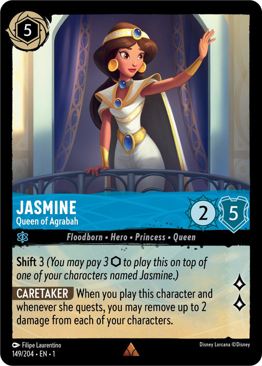 Jasmine - Queen of Agrabah (149/204) - The First Chapter - for just $0.08! 