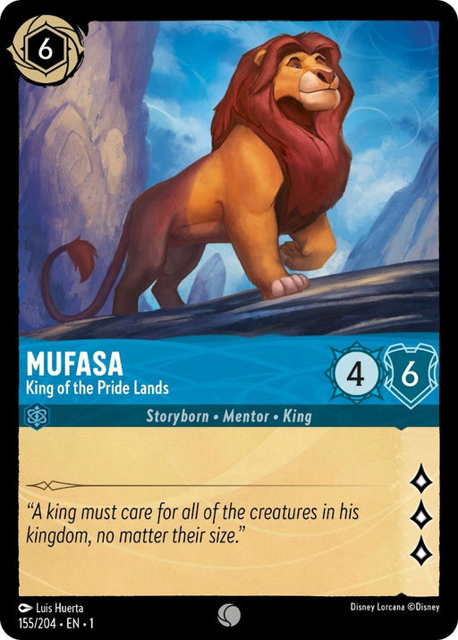 Mufasa - King of the Pride Lands (155/204) - The First Chapter - for just $0.03! 