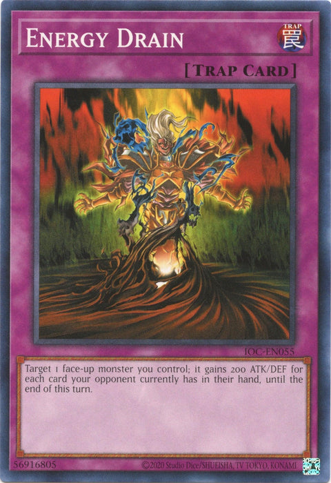 Energy Drain (25th Anniversary) [IOC-EN055] Common - for just $0.10! 