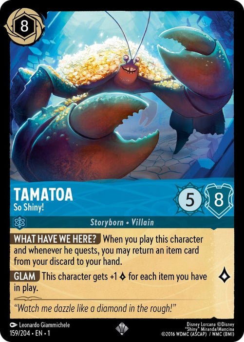 Tamatoa - So Shiny! (159/204) - The First Chapter - for just $0.18! 
