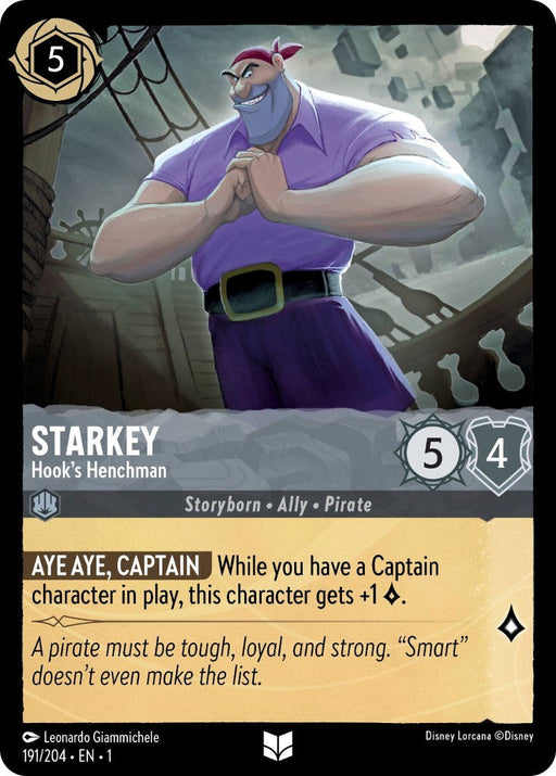 Starkey - Hook's Henchman (191/204) - The First Chapter - for just $0.03! 