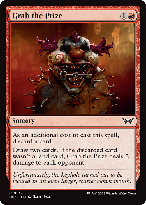 Grab the Prize (DSK-138) - Duskmourn: House of Horror Foil - for just $0.67! 