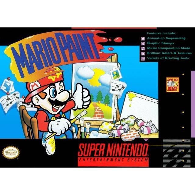 Mario Paint w/ Mouse and Mouse Pad (Super Nintendo) - Just $0! Shop now at Retro Gaming of Denver