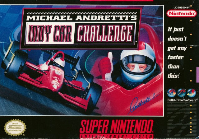 Michael Andretti's Indy Car Challenge (Super Nintendo) - for just $0! 