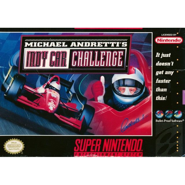 Michael Andretti's Indy Car Challenge (Super Nintendo) - Just $0! Shop now at Retro Gaming of Denver